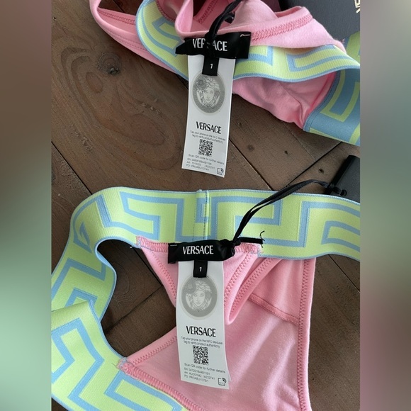 Versace topeka underwear in pastel blue pink set NWT - Picture 6 of 6